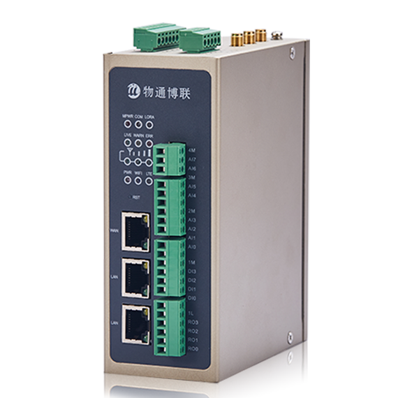 yth游艇会yth206带io口的智能网关实现DI、DO数据采集