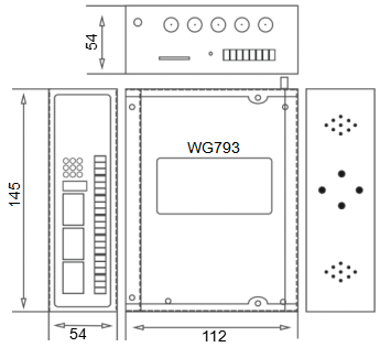 WG793 Dimensions Diagram